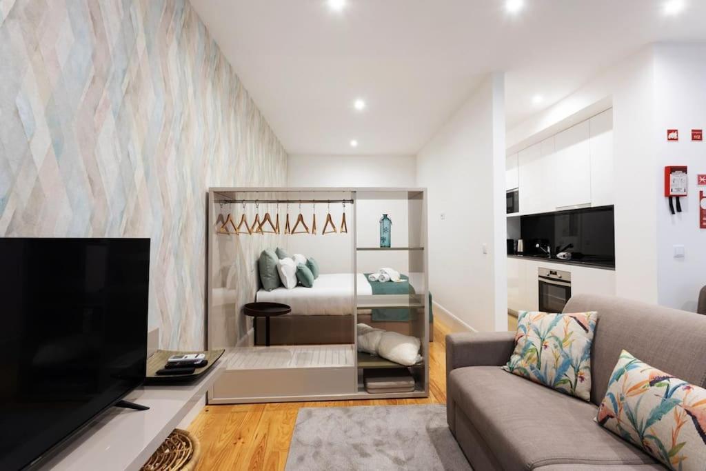 Sweet Porto Downtown Loft With Balcony Apartment Exterior photo